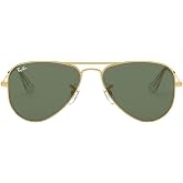 Ray-Ban Junior Kids' Rj9506s Metal Aviator Sunglasses