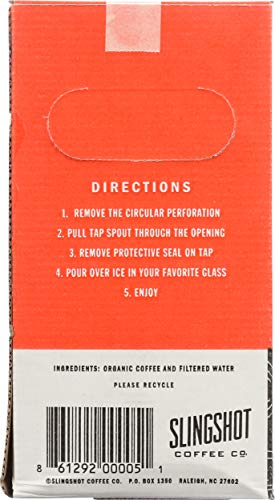 SLINGSHOT COFFEE CO., COLD BREW COFFEE, 64 FL OZ