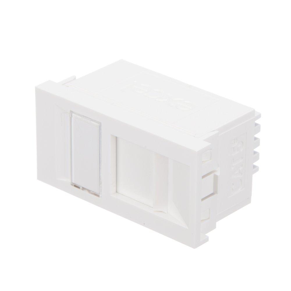 Computer Spares Cat5e Module – For Use With RJ45 Ethernet Network Cable – 25mm x 50mm size