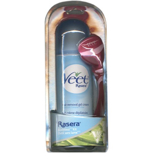 Veet Hair Removal System, Gel and Bladeless Tool, Aloe Vera 1 set
