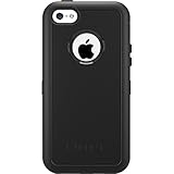 Otterbox Defender Series Case and Holster for Apple iPhone 5C - Black (Certified Refurbished) ***iPhone 5C ONLY***
