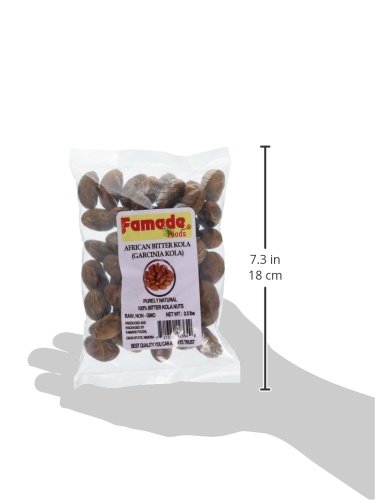 Famade Foods African Bitter Kola (Garcinia Kola), 0.5 lb.