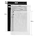BAGAIL Set of 3 Sturdy Fine Mesh Laundry Bag - 2 Extra Large&1 Large with Drawstring Closure for College, Dorm and Apartment Dwellers(3 Set Fine Mesh)