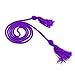 LUOEM Graduation Honor Cords 2018 Honor Cords Academic Apparel Braided Honor Graduation Cords (Purple)