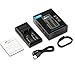2-Bay Speedy Universal Smart Li-ion Battery Charger for 18650 26650 18500 18350 17670 16340 14500 10440 AA AAA Li-ion with LCD