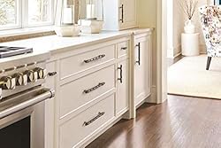 Amerock | Cabinet Pull | Black Chrome/Golden