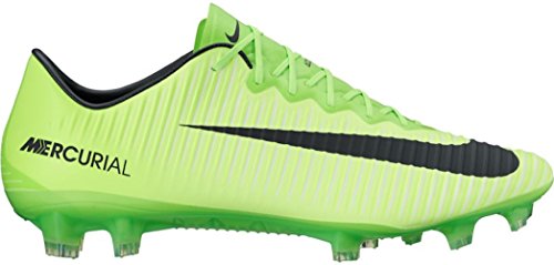 Nike Men s Mercurial Vapor XI FG Soccer Cleat (Sz. 11) Electric Green