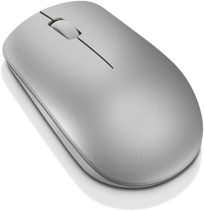 Lenovo 530 Wireless Mouse, Ambidextrous Design, Nano USB Connection, Compatible with Windows Laptops and PCs - Platinum Grey - Image 3