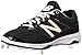 New Balance Men's L4040V3 Cleat Baseball Shoe, Black/Black, 11.5 D US