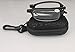 SOOLALA 2 Pairs Black Mini TR90 Folding Reading Glasses with Clip Holder Zipper Case 7 Strengths, +1.0D
