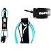 Dorsal Premium Surfboard 6, 7, 8, 9, 10 FT Surf Leash - Blue