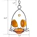 FORUP Oriole Bird Feeder, Orange Fruit Oriole Feeder