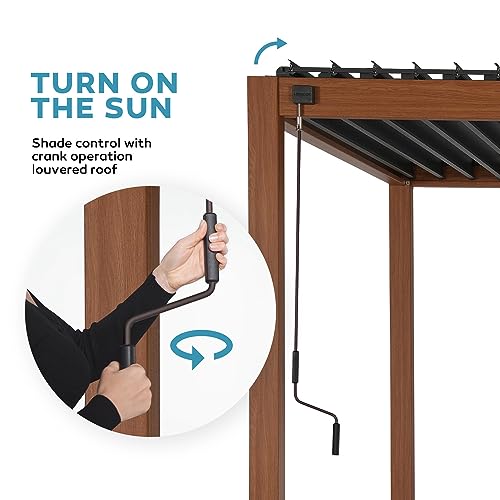 Mirador 111S Takasho Louvered Pergola Review: 10x10 Aluminum Bioclimatic Gazebo image 31
