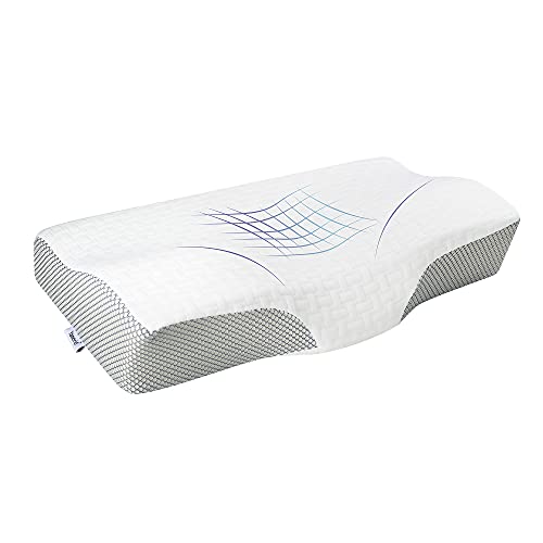 Yamerid Cervical Pillow for Neck Pain, Adjustable Neck Support Pillow