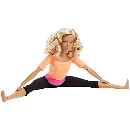 barbie made to move orange top