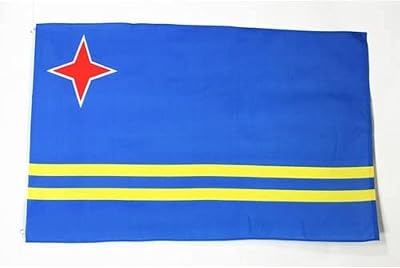 AZ FLAG Aruba Flag 3x5 Ft 100D Polyester with Two Brass Grommets