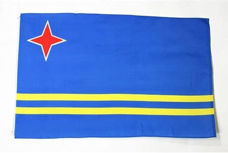 AZ FLAG Aruba Flag 3x5 Ft 100D Polyester with Two Brass Grommets