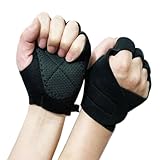Baleaf Fitness Gym Trainning Lifting Gloves Black