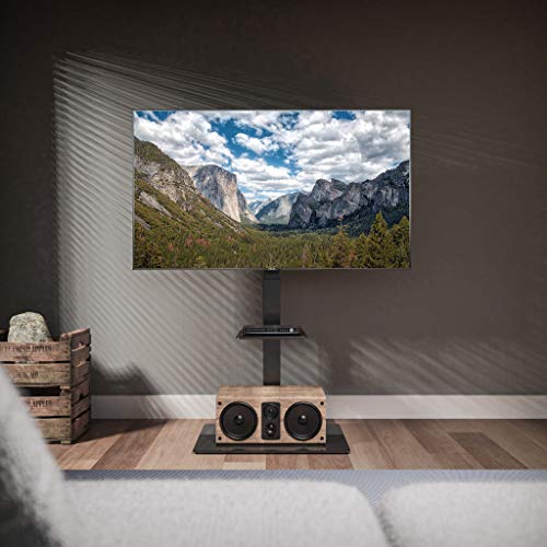 Promounts Universal Large TV Floor Stand Mount for 3770 Inches TVs