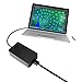ARyee 65W Fast Charging Power Supply Adapter for Surface Pro 3 Pro 4 Surface Book with 2.0 USB Charging Port 6Ft Power Cord Cable Fit 1706[65W 15V 4A]