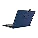Fintie Nextbook Flexx 10 2016 / Nextbook 10 Case - Premium PU Leather Folio Cover for Nextbook Flexx 10 Convertible Laptop with keyboard / Nextbook 10 [Not Fit Old Version Nextbook 10.1], Navy