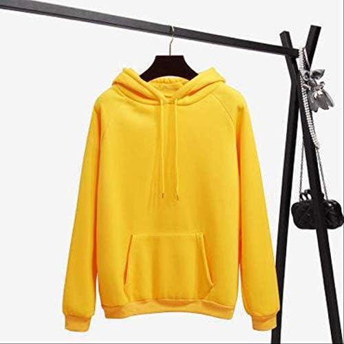 yellow hoodie fashion