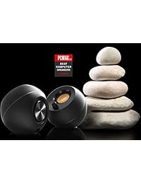 Creative Pebble 2.0 Altavoces de sobremesa con alimentación por USB con controladores de campo largo y radiadores pasivos para PC y portátiles