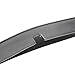 IKON MOTORSPORTS, Front Bumper Lip Compatible with 2005-2009 Ford Mustang V6, Unpainted Black Lower Chin Front Lip Splitter Protector PU Polyurethane, 2006 2007 2008