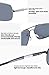 DUCO Premium Retro Square frame Polarized Sunglasses 100% UV protection 8177s