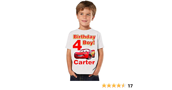 Cars Birthday Shirt, Family Birthday 