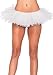 Leg Avenue Women's Organza Tutu, White, One Size