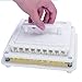 100 Holes Capsule Holding Tray for #0 Gelatin & Veg Caps Powder Block Included