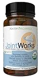 Natural Joint Supplement USDA Organic For Joint Support And Joint Health – Advanced Vegan Joint Supplement And Anti Inflammatory Supplement – 60 Vegan Caps - 2 Months Supply – JointWorks