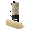 DecoKing Microvezel handdoek 40×80 cm beige verkoelend sneldrogend sportdoek Ekea