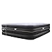 Sleep Restoration Queen Size Air Mattress - Best Inflatable Airbed with Built-In Electric Pump - 18