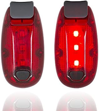 LED Safety Light, 2 Pack, Flashing, Steady, Strobe Modes, Clip To Clothes, Wrist, Ankle, Bike, Collar, Running Lights For Runners, Cyclists, Walkers, Kids, Visibility Accessories For Reflective Gear