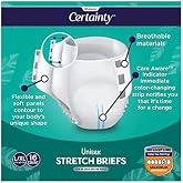 Walgreens Certainty Unisex Adult Stretch Briefs, L/XL 16 Count