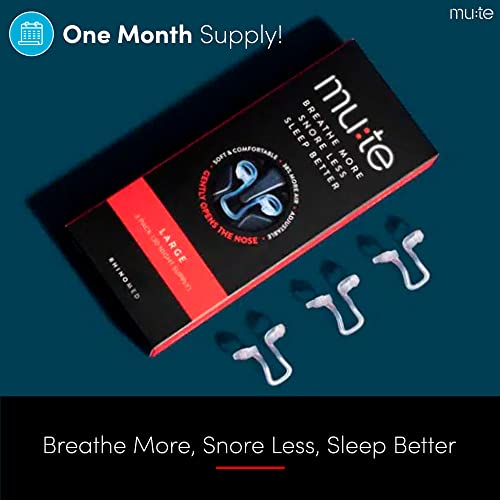 Rhinomed Mute Nasal Dilator for Snore Reduction AntiSnoring Aid