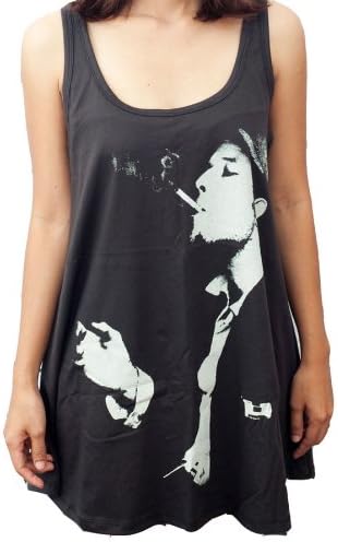 TTM250 Tom Waits Folk Blues Jazz Art Classic WOMEN T-SHIRT DRESS Tank TOP