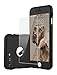 iPhone 7 Plus case,VANCKE 360 Degree All-around Full Body Utral thin Fit Case cover with Tempered Glass Screen Protector Ultra slim Light Weight Hard Snap-On for Apple iPhone 7 plus 5.5 inch(black)