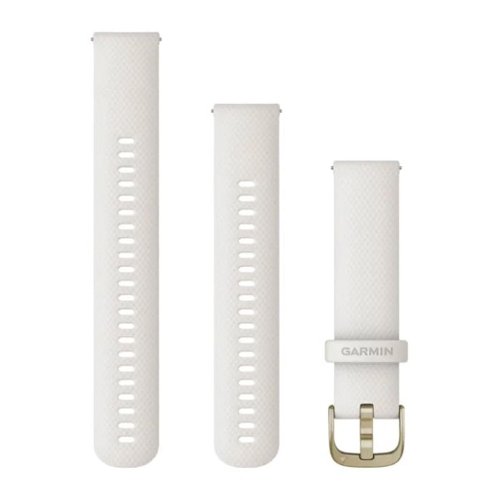 Garmin QuickRelease 20mm Venu 2 Plus Silicone White/Cream Gold