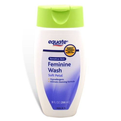 Equate Feminine Wash, Sensitive Skin, Soft Petal, 9 oz