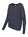 Alternative Women's Slouchy Pullover, Eco True Navy, Medium