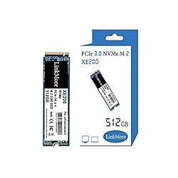 LinkMore XE200 512GB M.2 2280 PCIe Gen 3X4 NVMe 1.3