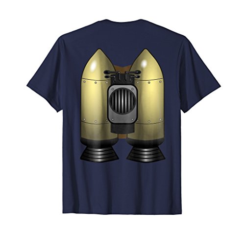 Steampunk Jetpack - T-Shirt - Rocket Pack Flight Dieselpunk