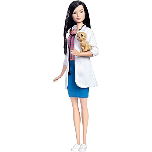 title=Barbie DVF58- Bambola Veterinaria