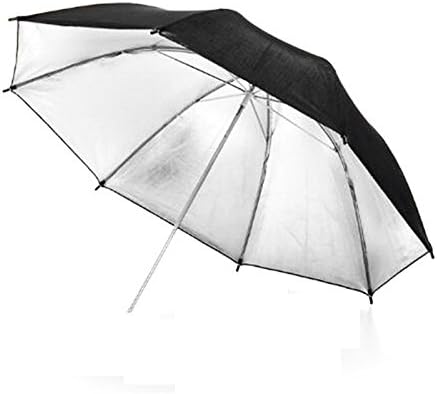Professional 33" Studio Photography Soft Light Umbrella - Black&amp;Silver Reflector