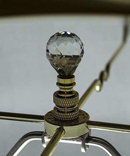 Swarovski Crystal Ball Lamp Shade Finial