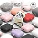elago Silicone Case with Keychain Compatible with Apple AirPods Case 1 & 2, Front LED Visible, Supports Wireless Charging, Protective Silicone [Black]