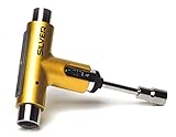 Silver Premium All-In-One Multi Function Ratchet Skate Tool